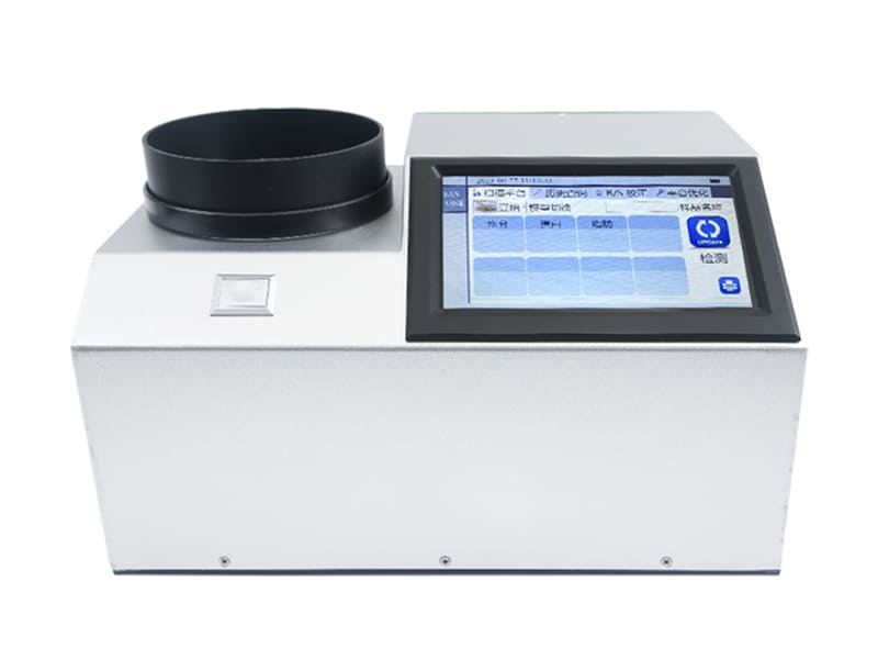 Near infrared grain analyzer