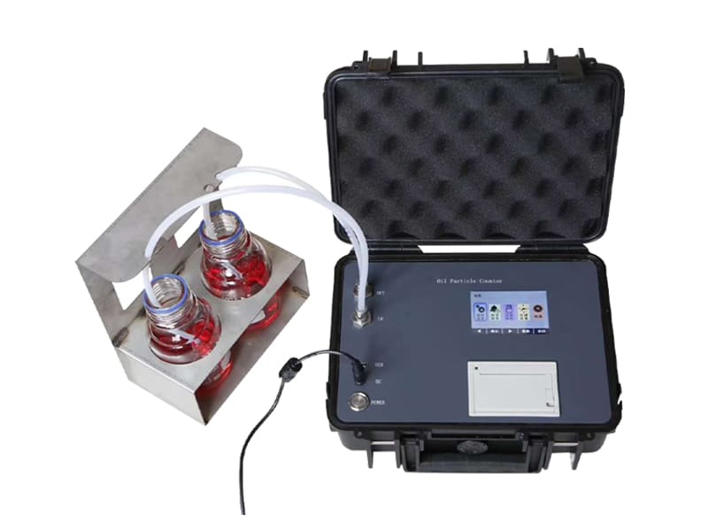 Oil cleanliness tester