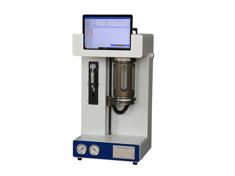 Oil particle size tester
