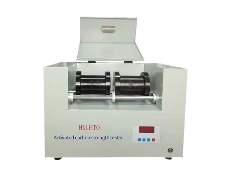 Activated carbon strength tester