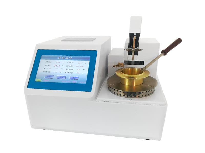 Open flash point tester