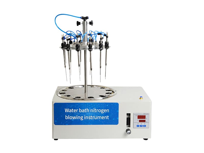 Circular water bath nitrogen blowing instrument