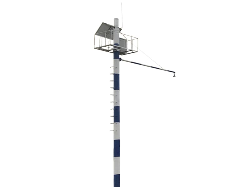 Radar rainfall and water level monitoring station