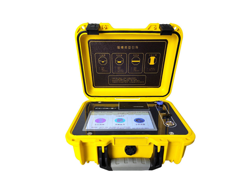 Portable open channel flow meter