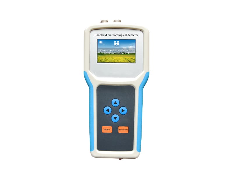 Handheld meteorological instrument