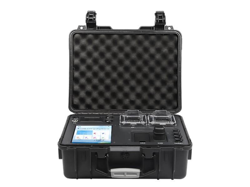 Portable multi parameter water quality detection instrument