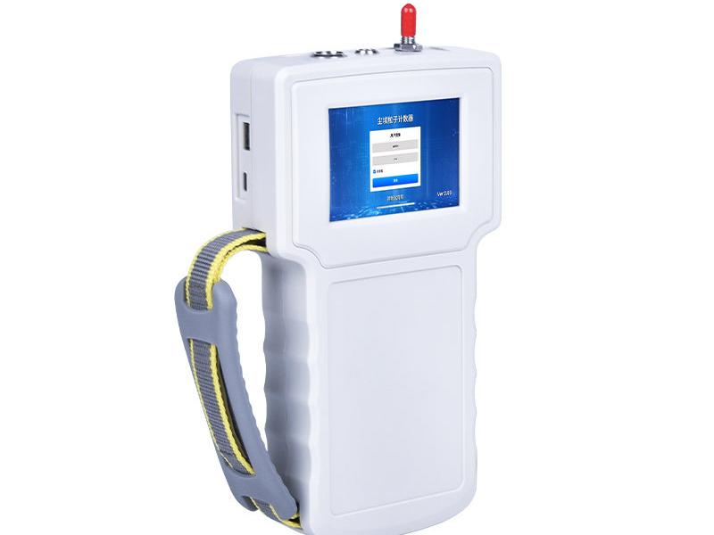 Handheld dust particle counter