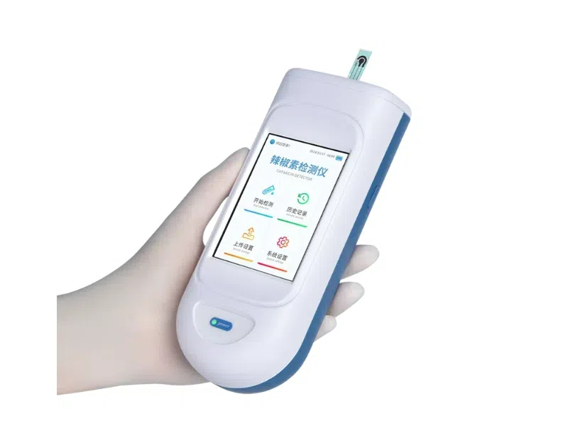 Handheld Capsaicin Detector: A Powerful Tool For Detecting The Spiciness Of Peppers.