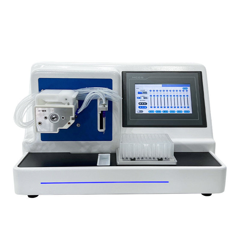 Fully automated dispensing station
