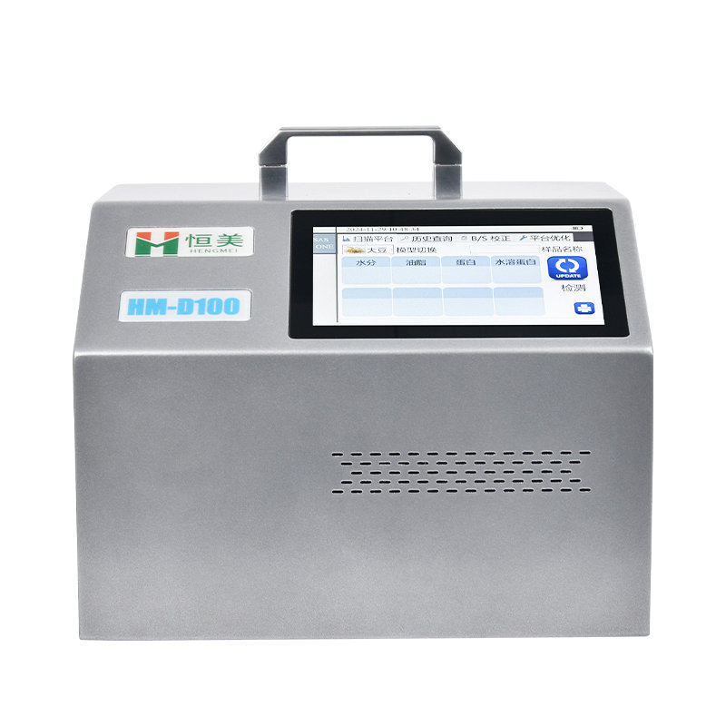 Portable wheat analyzer