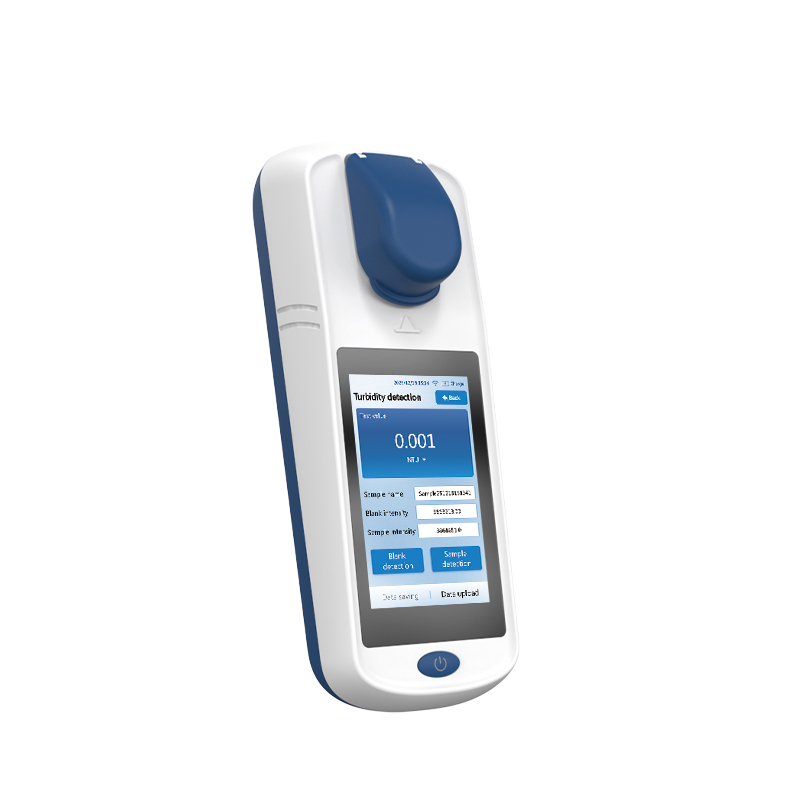 turbidity meter with scattered and transmitted light