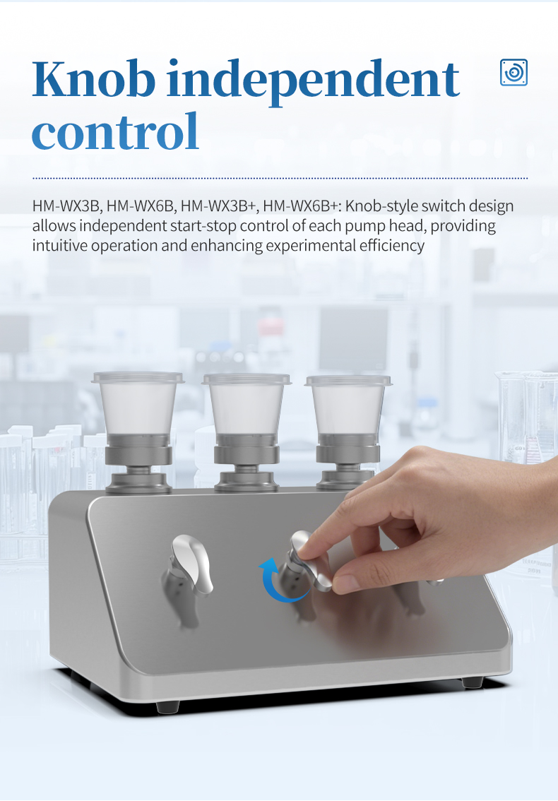 5-inch color touchscreen displaying six independent channel timers and filtration status indicators