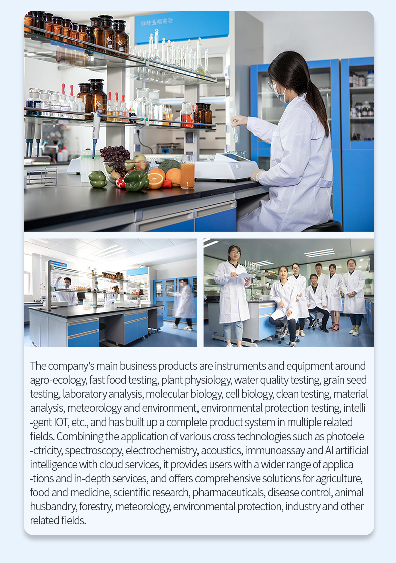 HM-WX6G+ fully-featured six-channel unit on pharmaceutical QC laboratory bench at 648 by 238 mm footprint