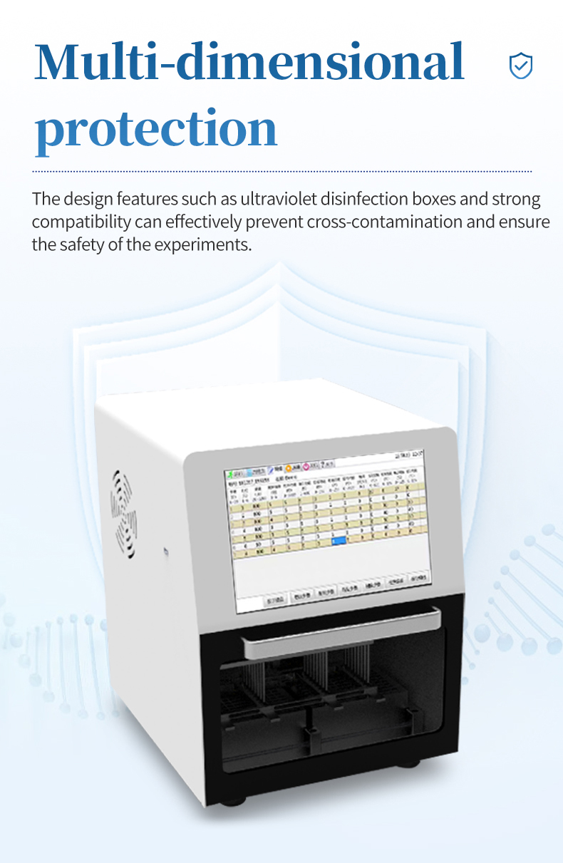 Open reagent platform showing third-party magnetic bead kit compatibility on HM-TQ16 extraction system