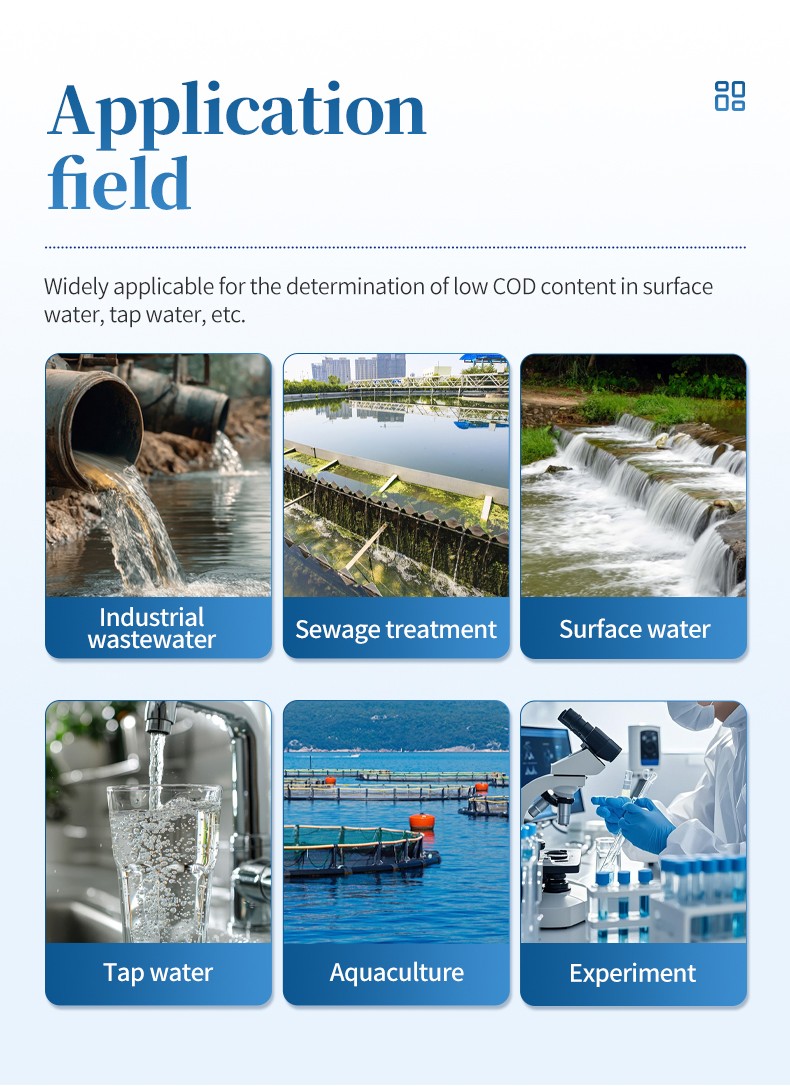 HM-TCMn permanganate index analyzer application fields including wastewater and surface water