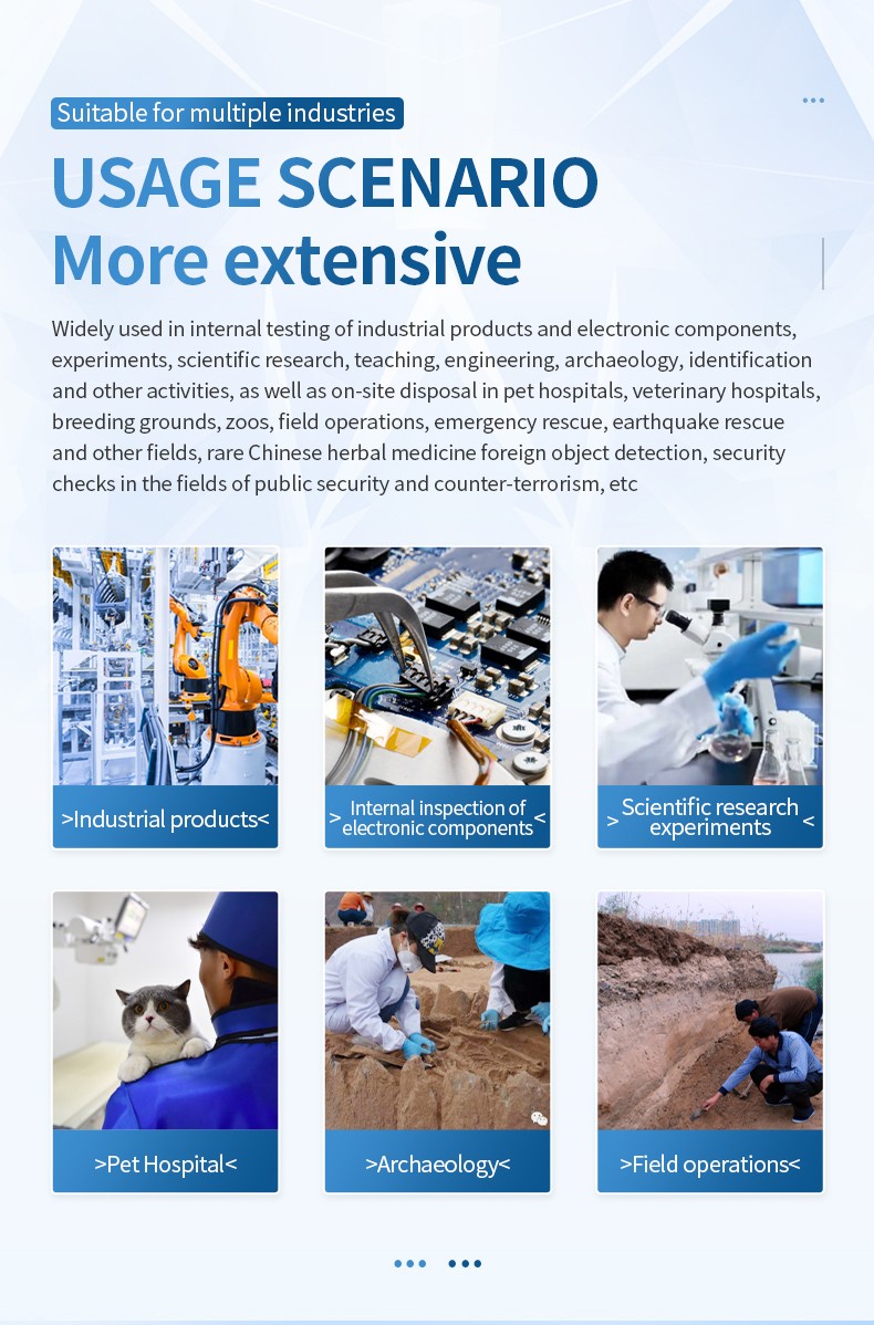 HM-75Y applications across industrial inspection research and field work