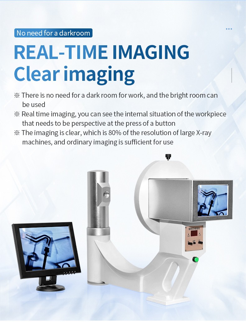 HM-75Y live inspection with monitor without a darkroom