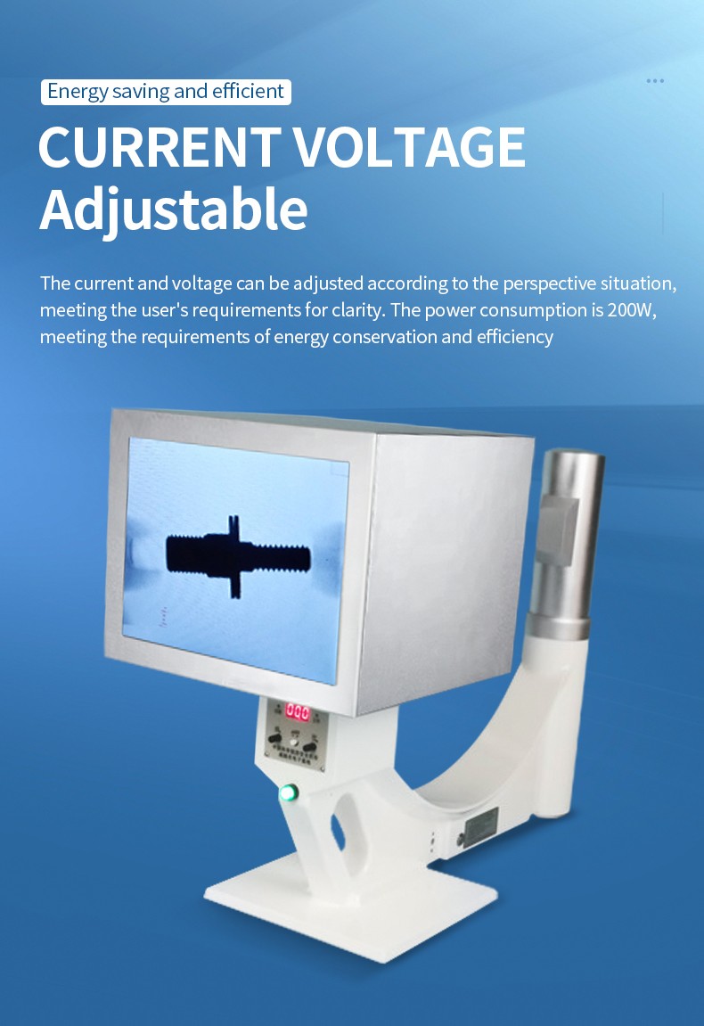 HM-75Y X-ray unit with adjustable current and voltage controls
