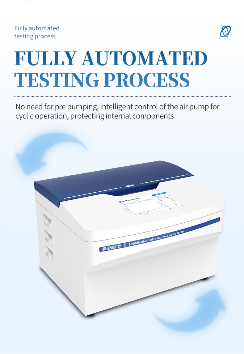 HM-NQ automated air pump cycle during low temperature testing