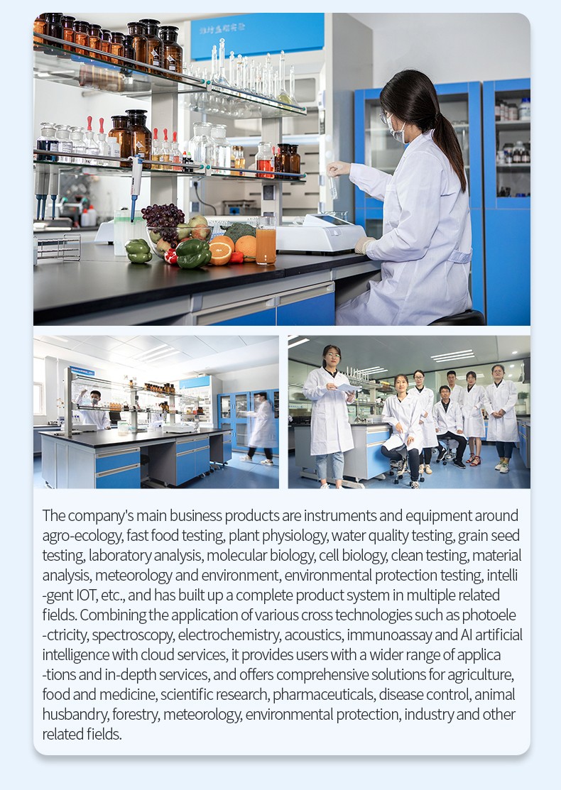 Advanced analytical laboratory environment and comprehensive food grain testing solutions