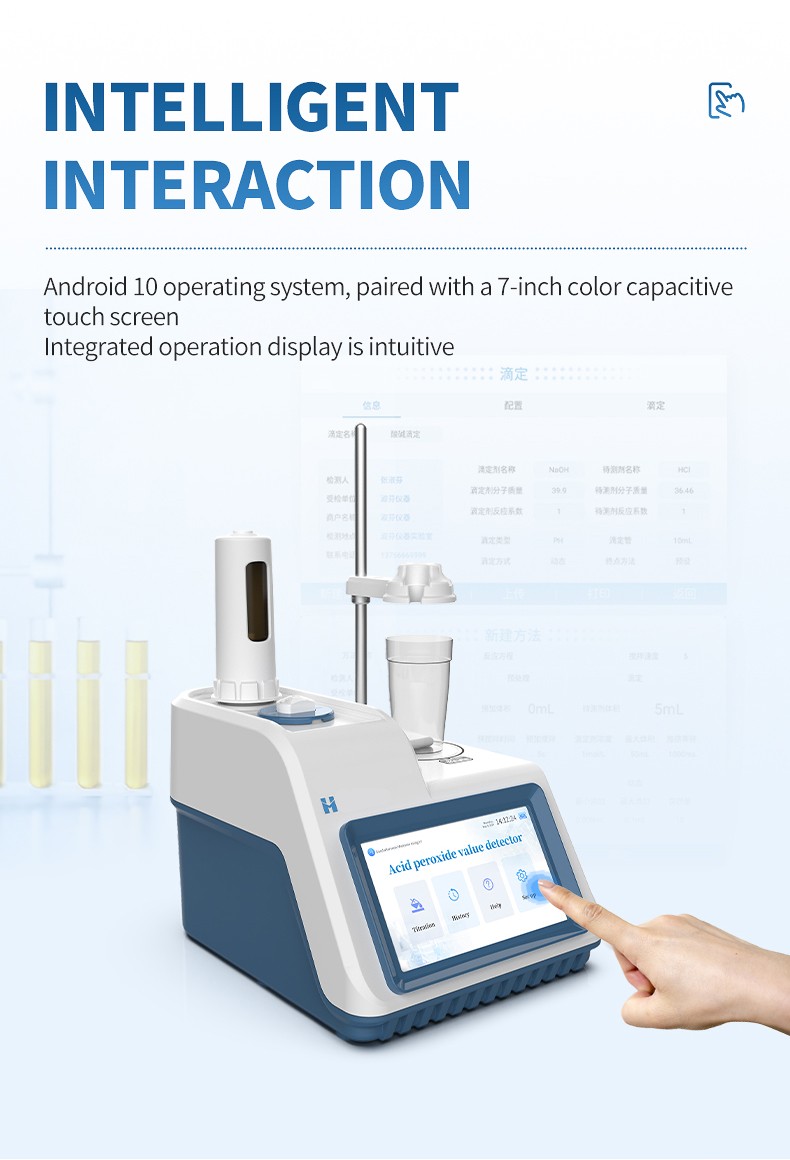 Intelligent interaction with Android 10 system and 7-inch color capacitive touch screen