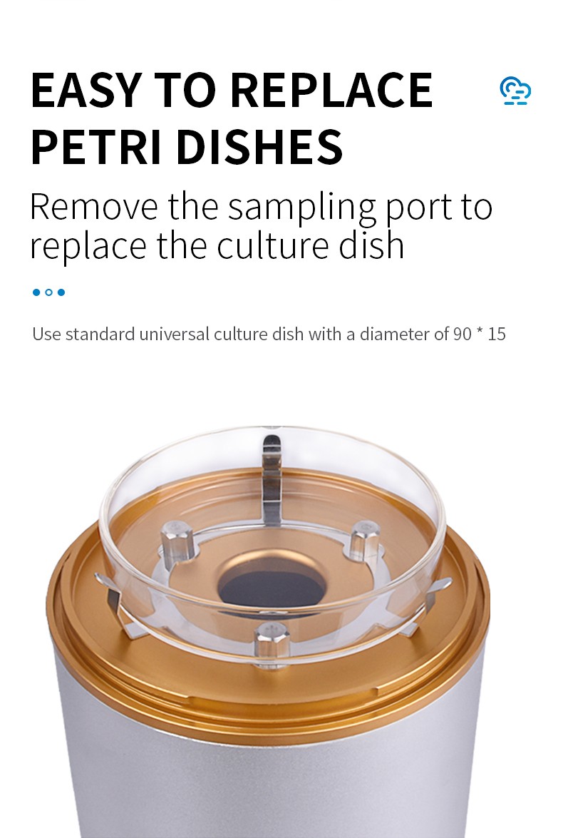 Replacement of the standard Petri dish