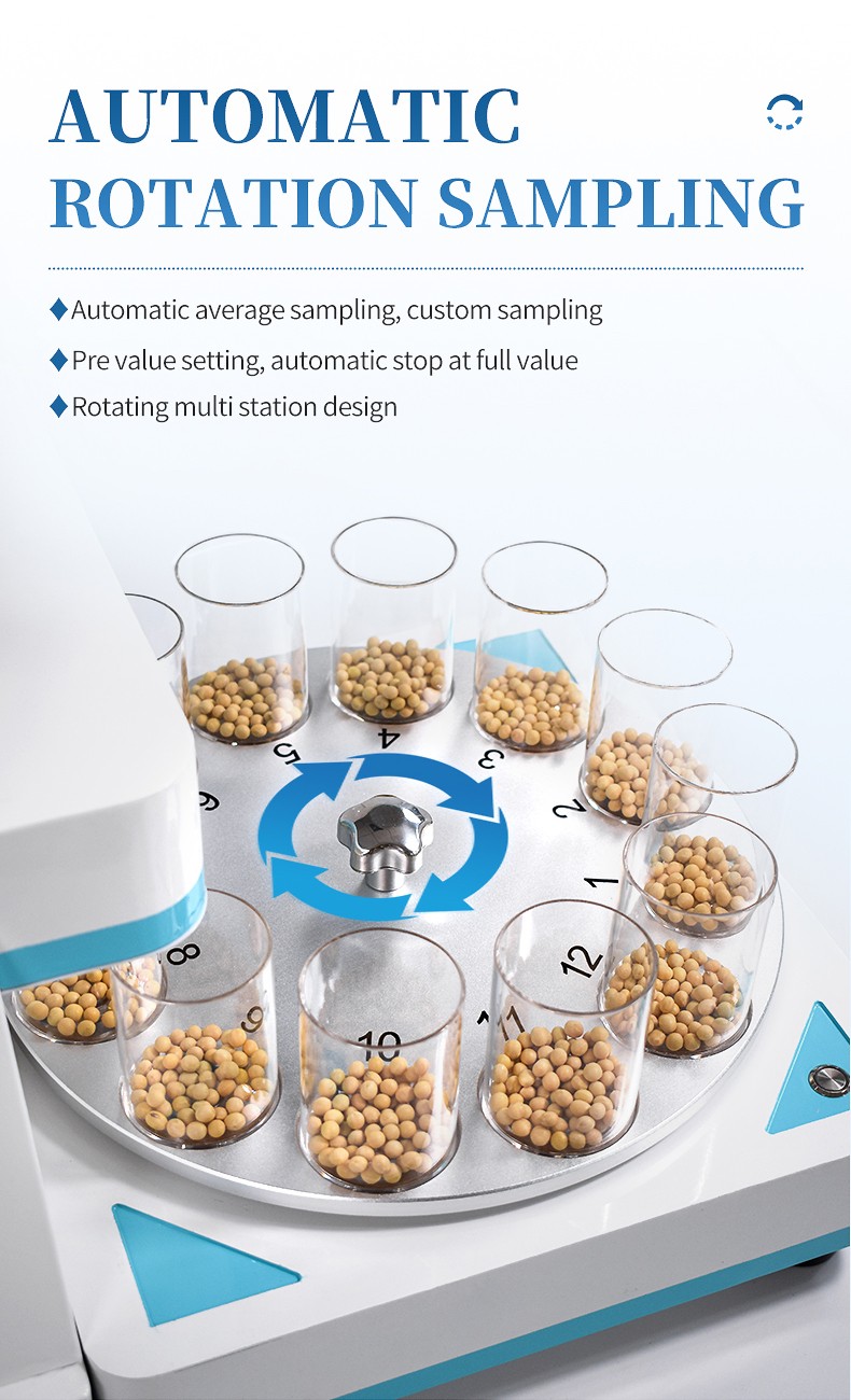 Automatic rotary sampling